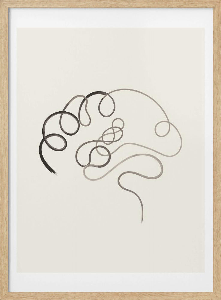 Brain Abstract Poster